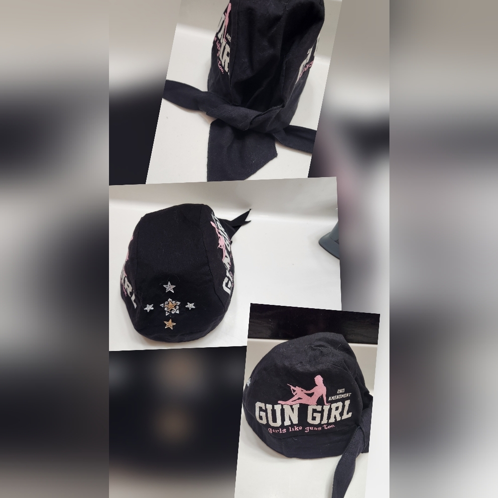 Biker Headwrap Danbanna Deluxe Cotton Du-Rag Cap Doo Rag Bandana Lady Biker